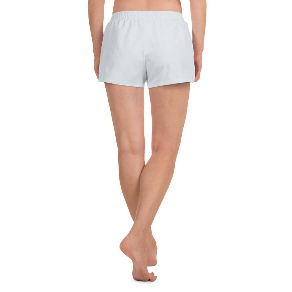 Michigan Upper Peninsula Athletic Shorts (w/ UP Outline) | Women's - Gossy White