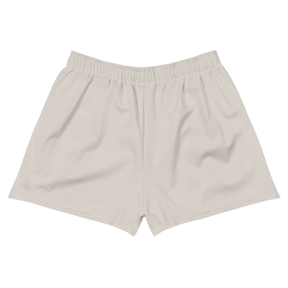 Michigan Upper Peninsula Athletic Shorts (w/ UP Outline) | Women's - Canvas Color