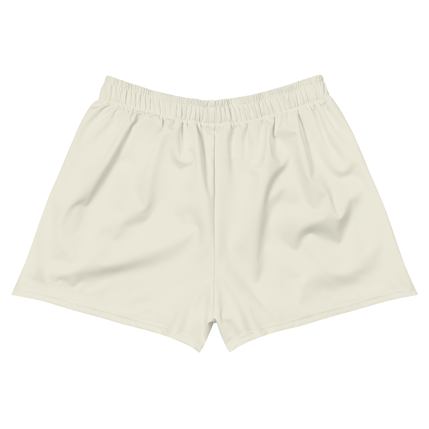 Michigan Upper Peninsula Athletic Shorts (w/ UP Outline) | Women's - Ivory White