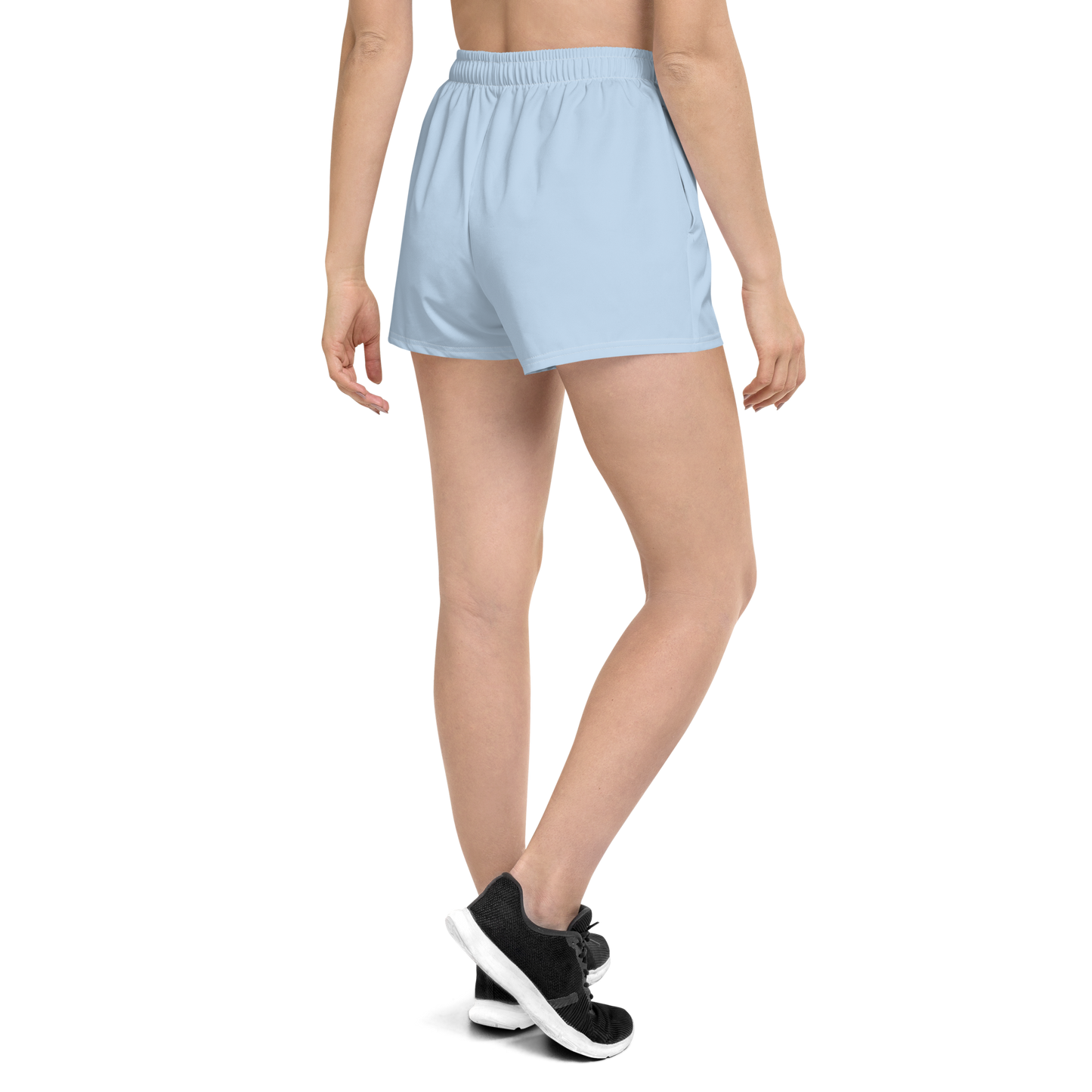 Michigan Upper Peninsula Athletic Shorts (w/ UP Outline) | Women's - Light Blue