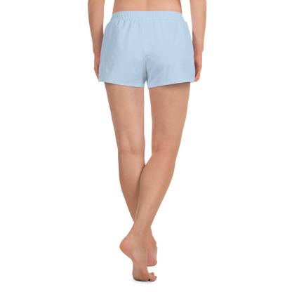 Michigan Upper Peninsula Athletic Shorts (w/ UP Outline) | Women's - Light Blue