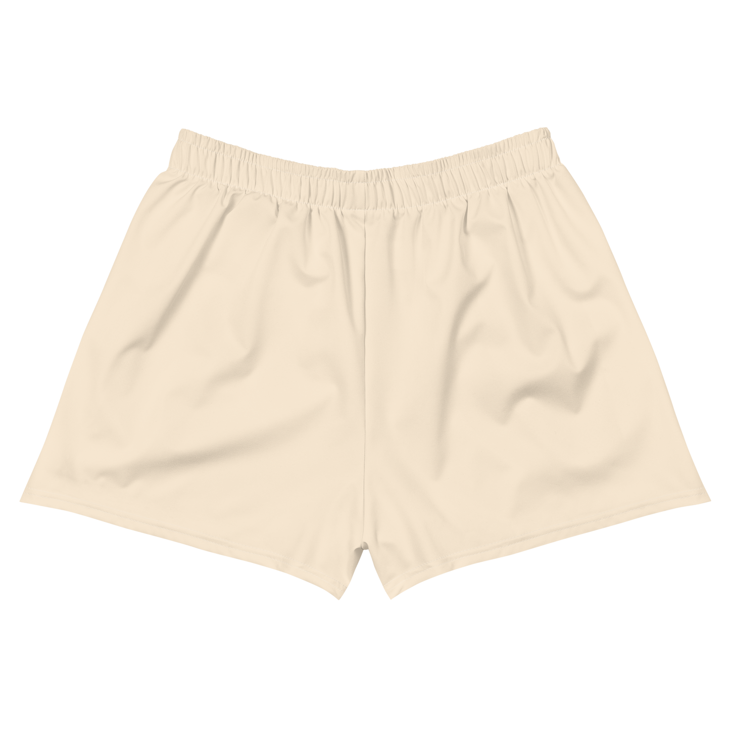 Michigan Upper Peninsula Athletic Shorts (w/ UP Outline) | Women's - Champagne White