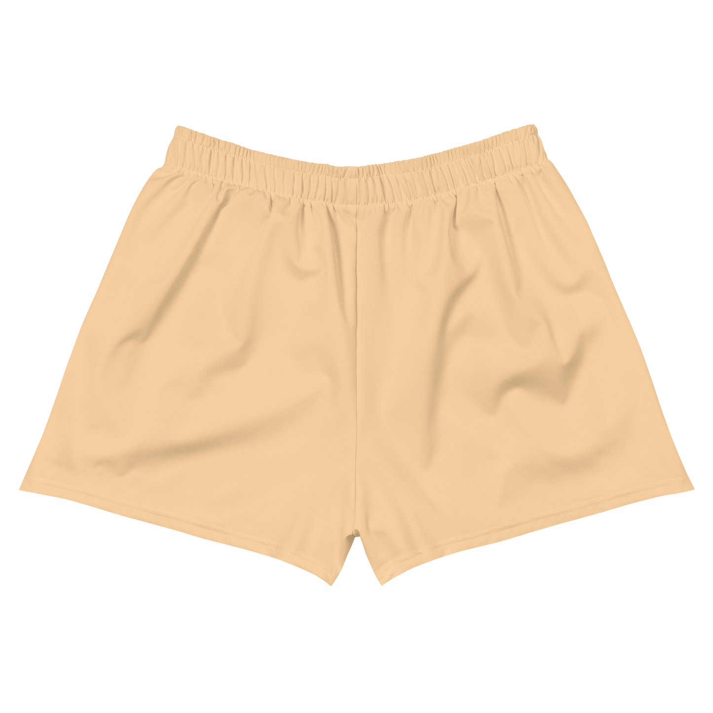 Michigan Upper Peninsula Athletic Shorts (w/ UP Outline) | Women's - Pale Apricot