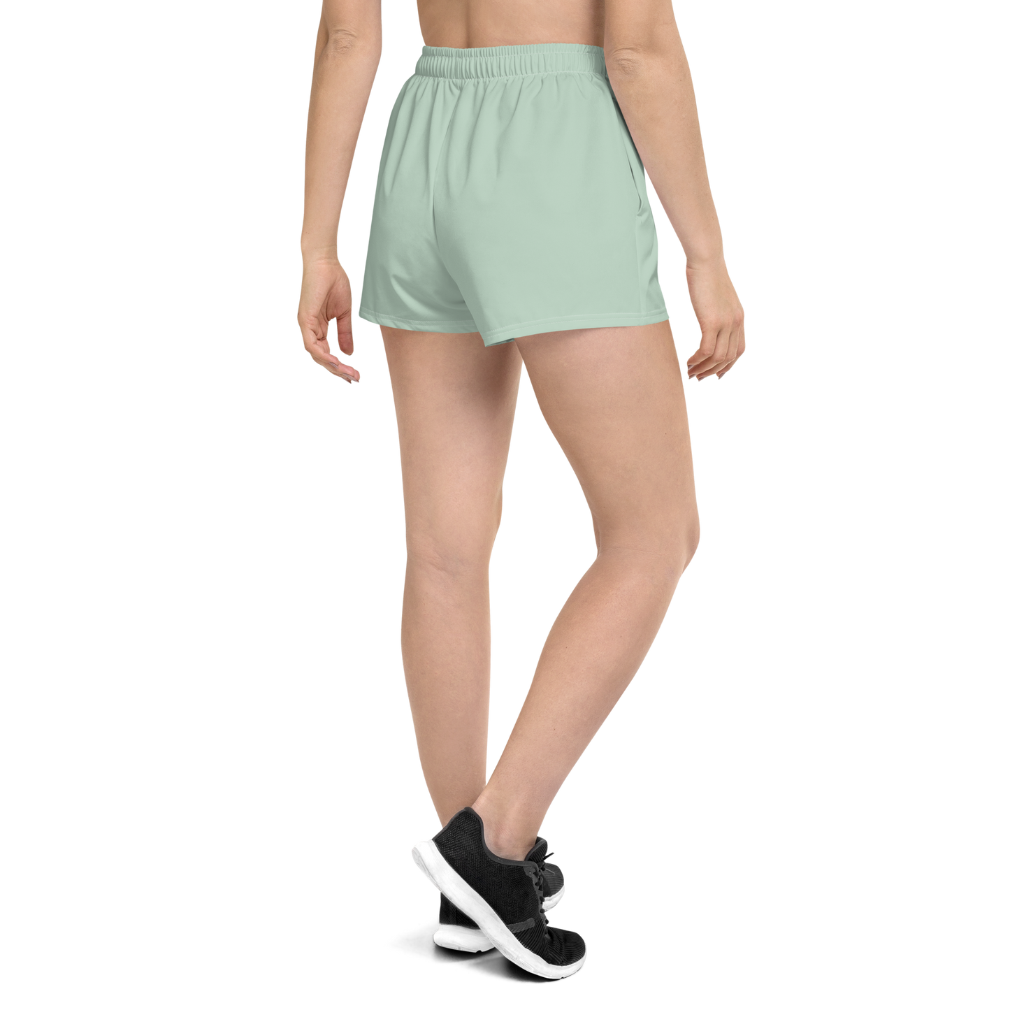 Michigan Upper Peninsula Athletic Shorts (w/ UP Outline) | Women's - Sea Green