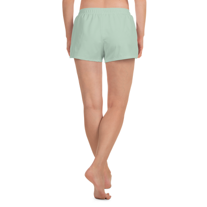 Michigan Upper Peninsula Athletic Shorts (w/ UP Outline) | Women's - Sea Green