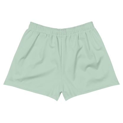 Michigan Upper Peninsula Athletic Shorts (w/ UP Outline) | Women's - Sea Green