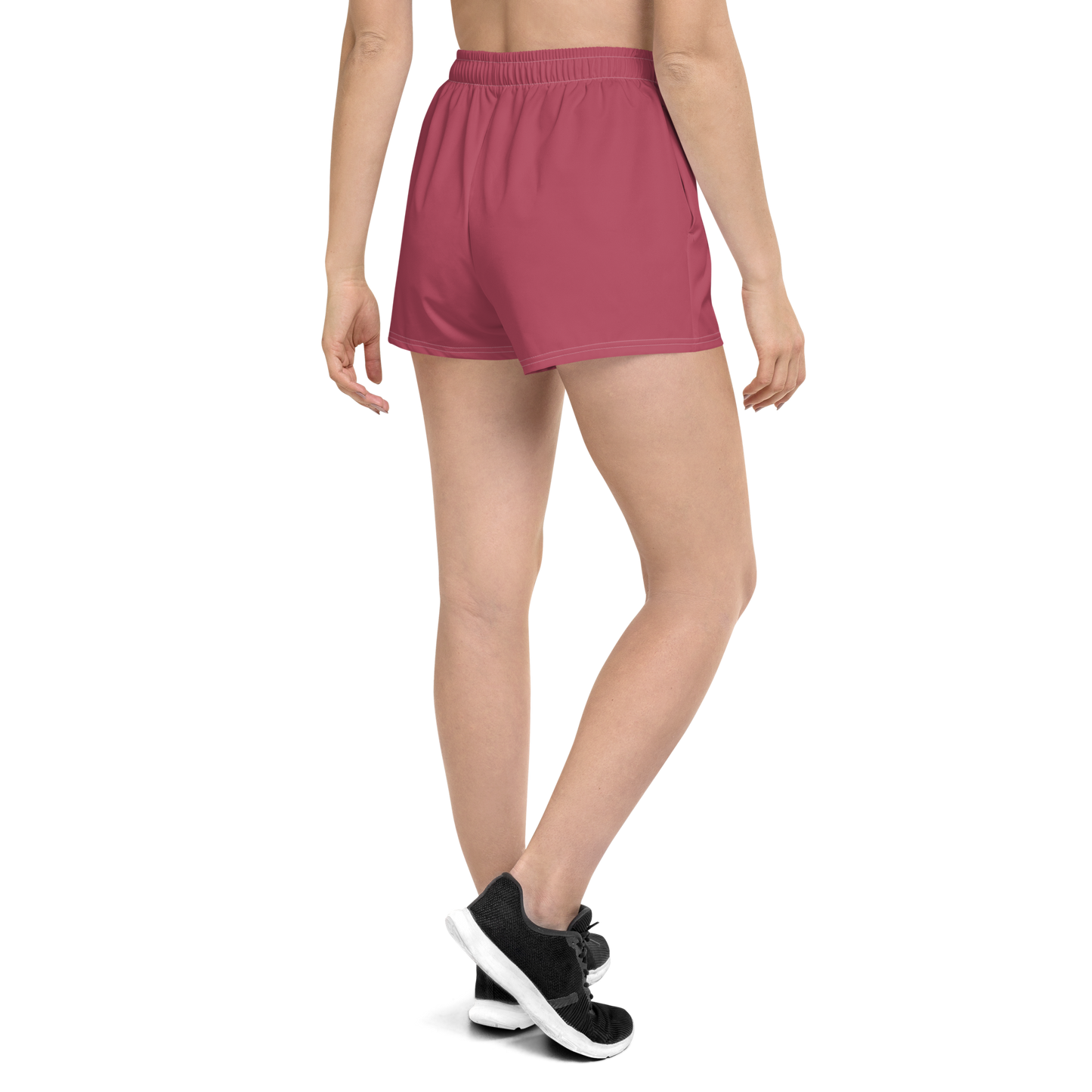 Michigan Upper Peninsula Athletic Shorts (w/ UP Outline) | Women's - Popstar Pink