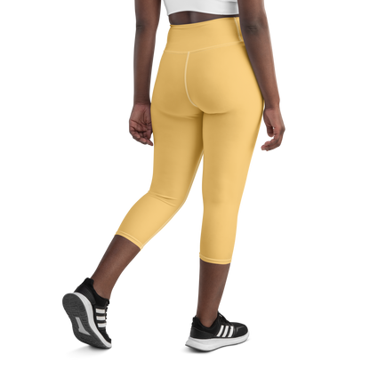 Michigan Upper Peninsula Yoga Leggings (w/ UP USA Flag) | Citrine