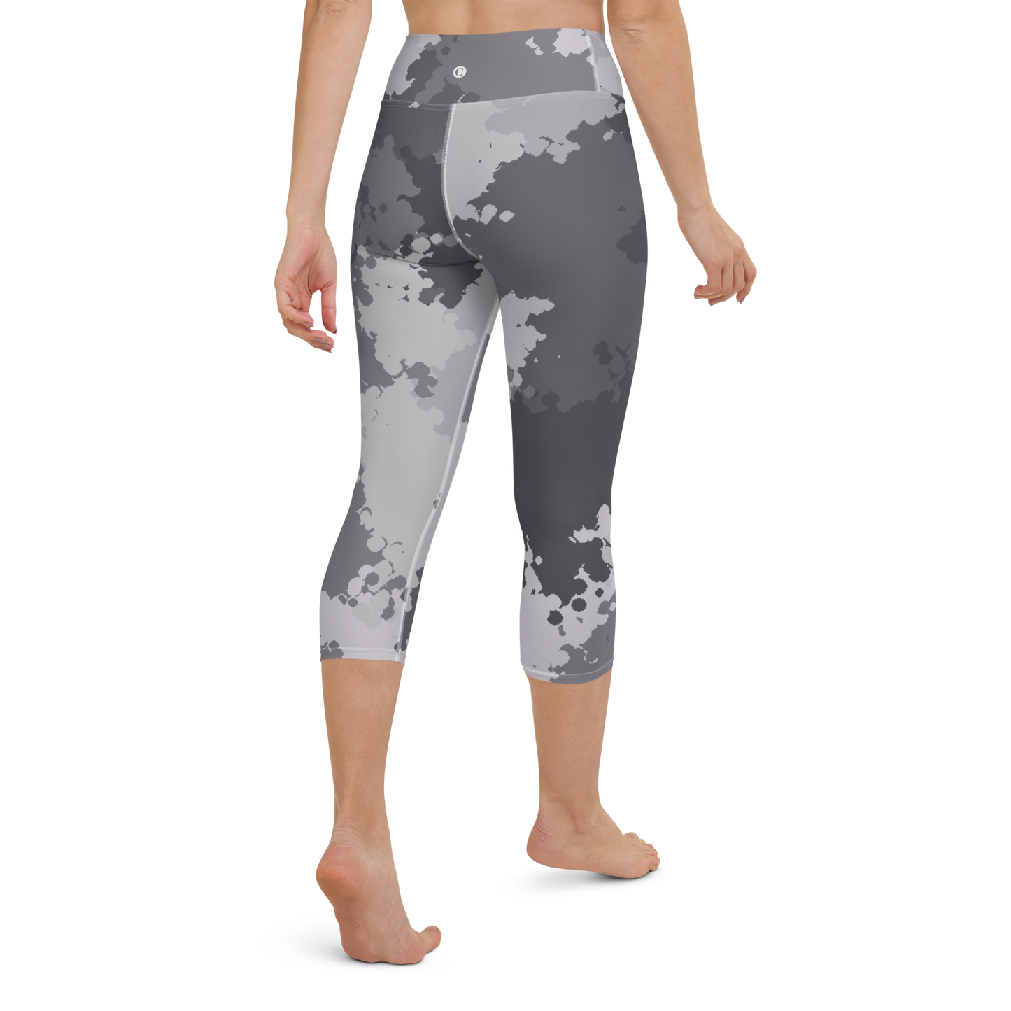 Michigan Upper Peninsula Yoga Leggings (w/ UP USA Flag) | Iron Ore Camo