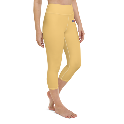 Michigan Upper Peninsula Yoga Leggings (w/ UP USA Flag) | Citrine