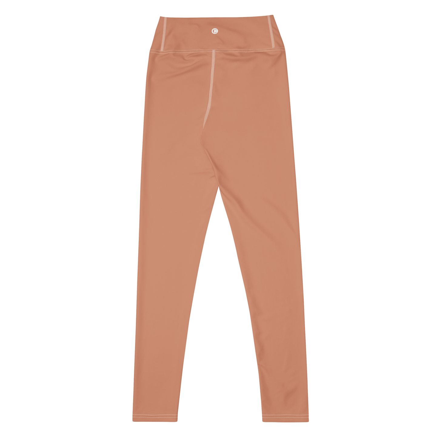 Michigan Upper Peninsula Yoga Leggings (w/ UP Outline) | Copper Color