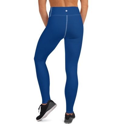 Michigan Upper Peninsula Yoga Leggings (w/ UP Outline) | Dearborn Blue