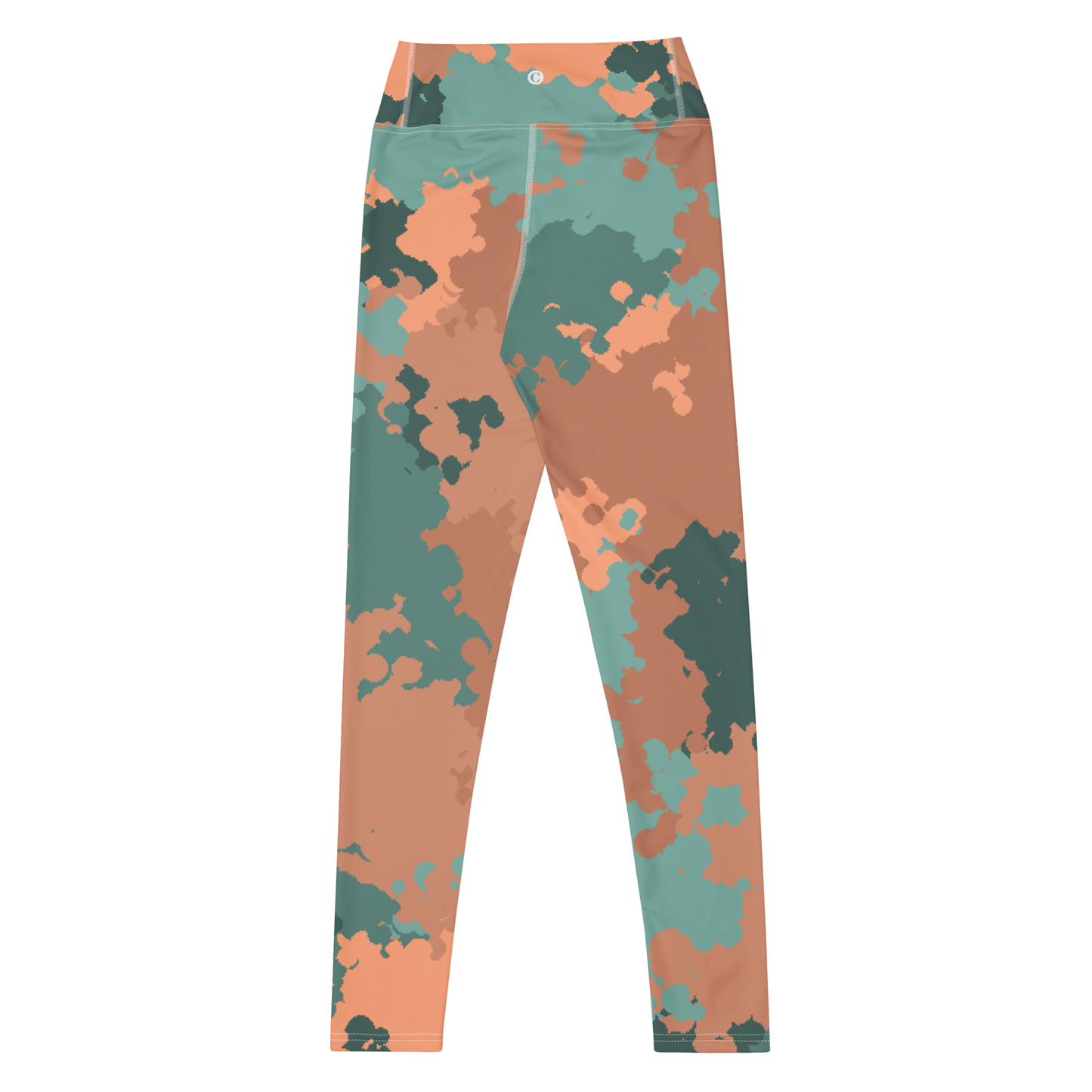 Michigan Upper Peninsula Yoga Leggings (w/ UP Outline) | Copper County Camo