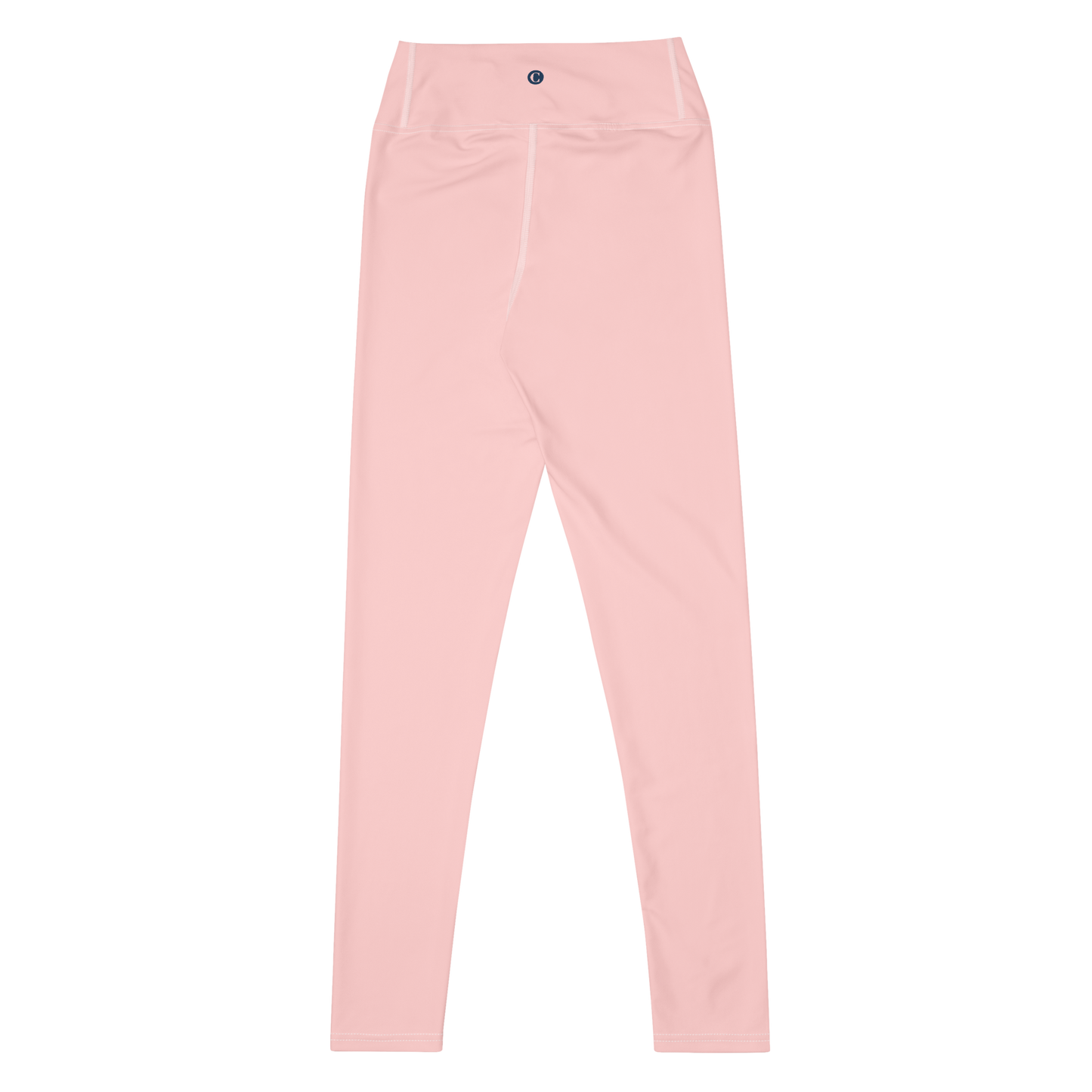 Michigan Upper Peninsula Yoga Leggings (w/ UP Outline) | Cosmos Pink