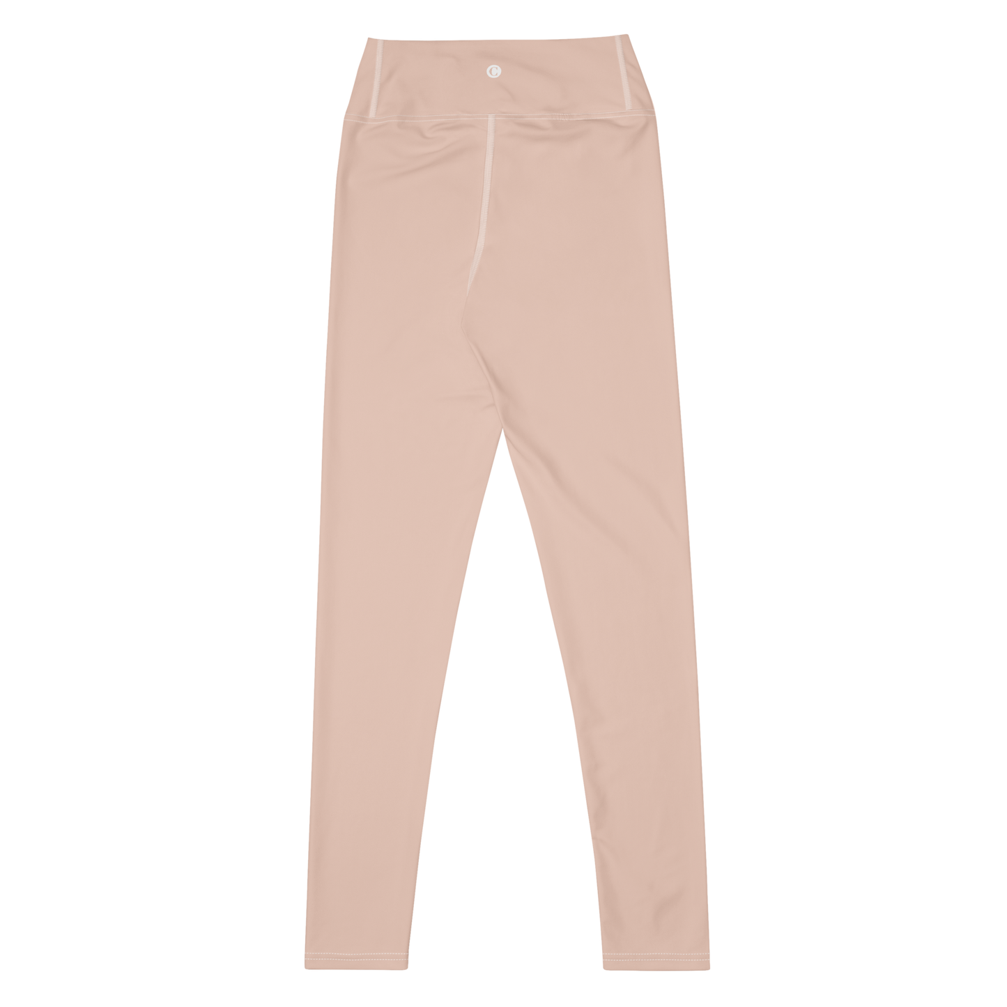 Michigan Upper Peninsula Yoga Leggings (w/ UP Outline) | Rose Gold