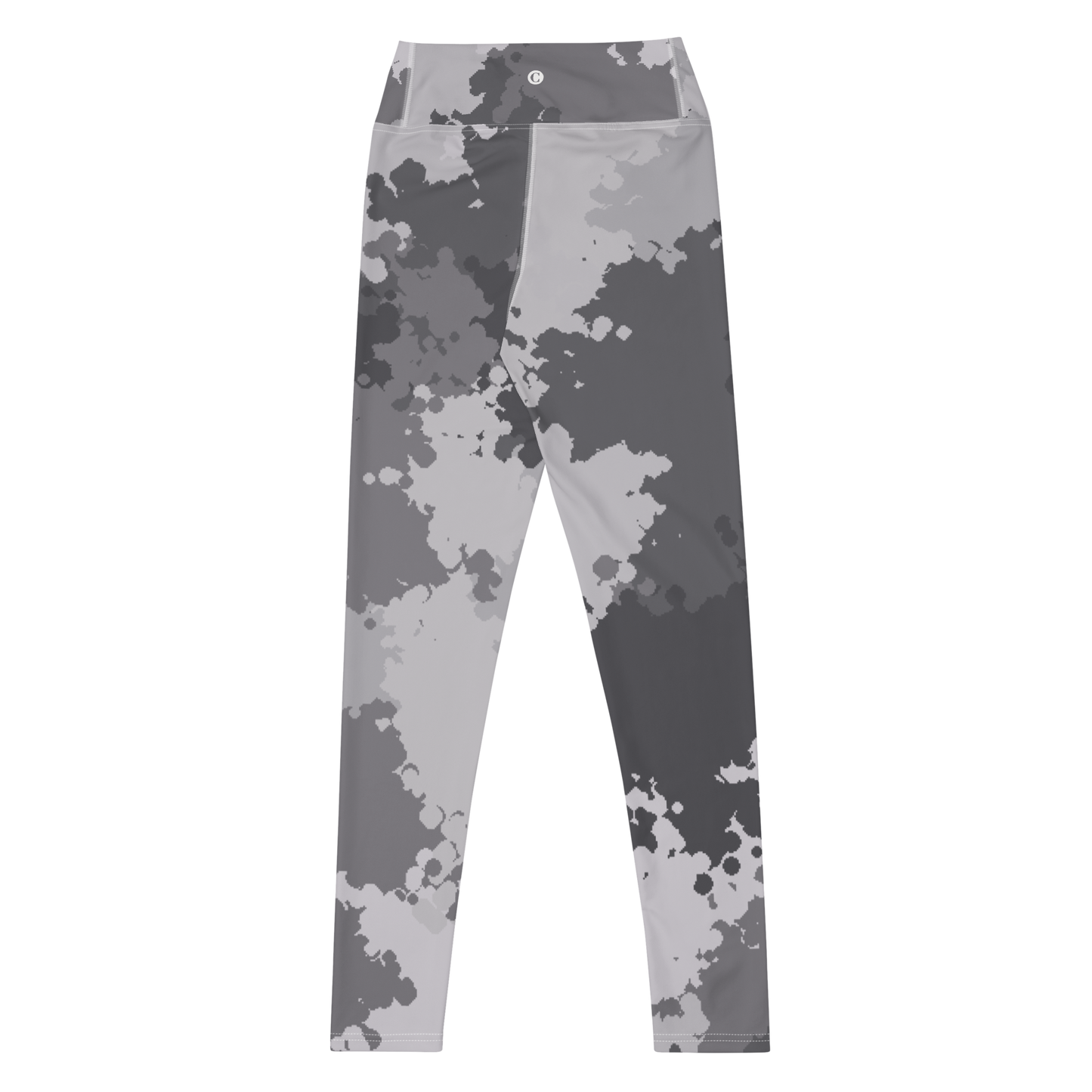 Michigan Upper Peninsula Yoga Leggings (w/ UP USA Flag) | Iron Ore Camo