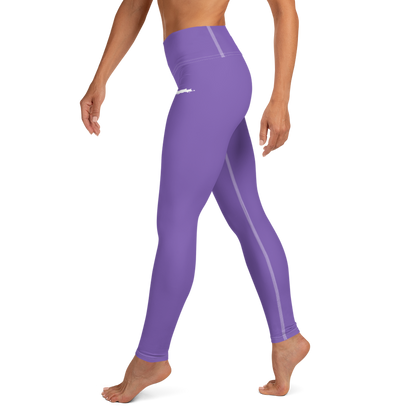 Michigan Upper Peninsula Yoga Leggings (w/ UP Outline) | Lake Iris