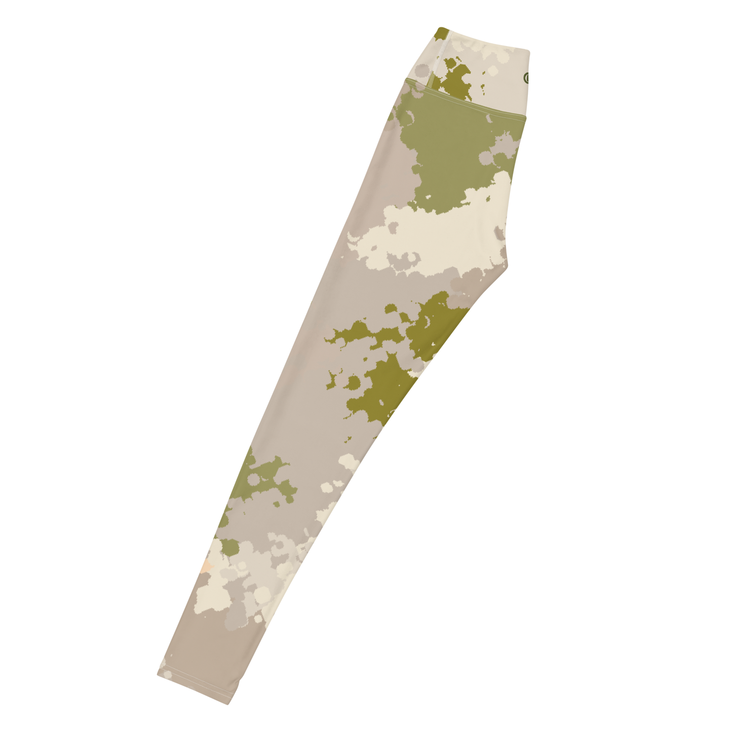 Michigan Upper Peninsula Yoga Leggings (w/ UP Outline) | Rosy Mound Camo