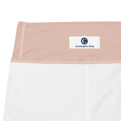 Michigan Upper Peninsula Yoga Leggings (w/ UP Outline) | Rose Gold