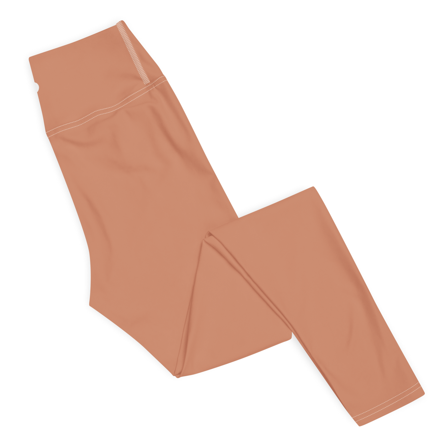 Michigan Upper Peninsula Yoga Leggings (w/ UP Outline) | Copper Color