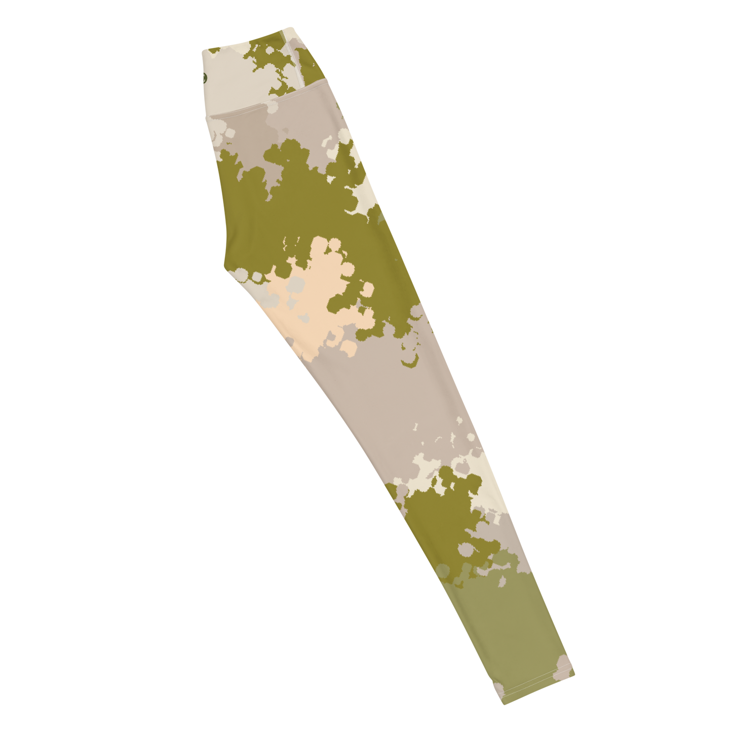 Michigan Upper Peninsula Yoga Leggings (w/ UP Outline) | Rosy Mound Camo