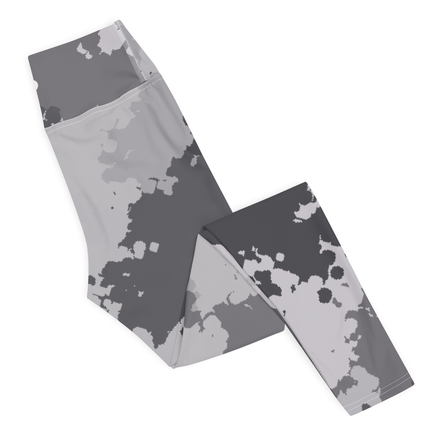 Michigan Upper Peninsula Yoga Leggings (w/ UP USA Flag) | Iron Ore Camo