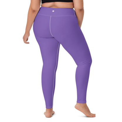 Michigan Upper Peninsula Yoga Leggings (w/ UP Outline) | Lake Iris