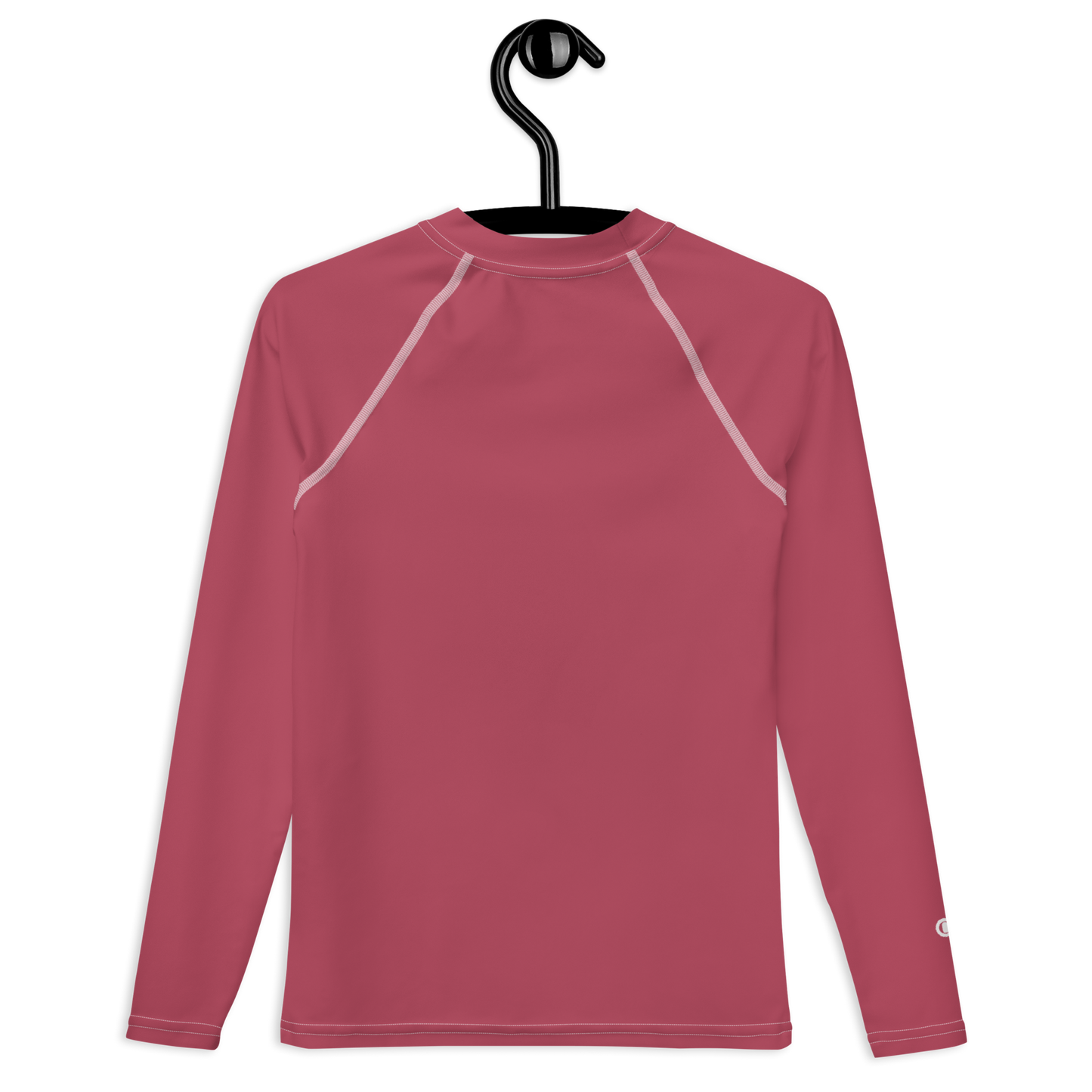 Michigan Upper Peninsula Rash Guard (w/ UP Outline) | Youth - Popstar Pink