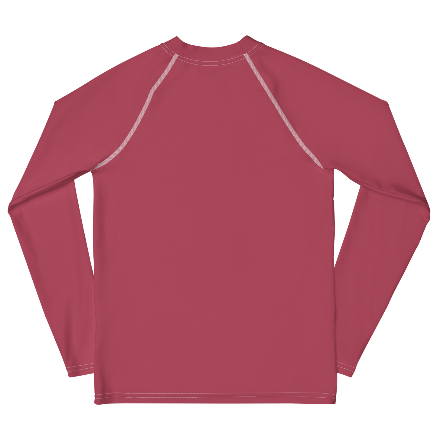 Michigan Upper Peninsula Rash Guard (w/ UP Outline) | Youth - Popstar Pink