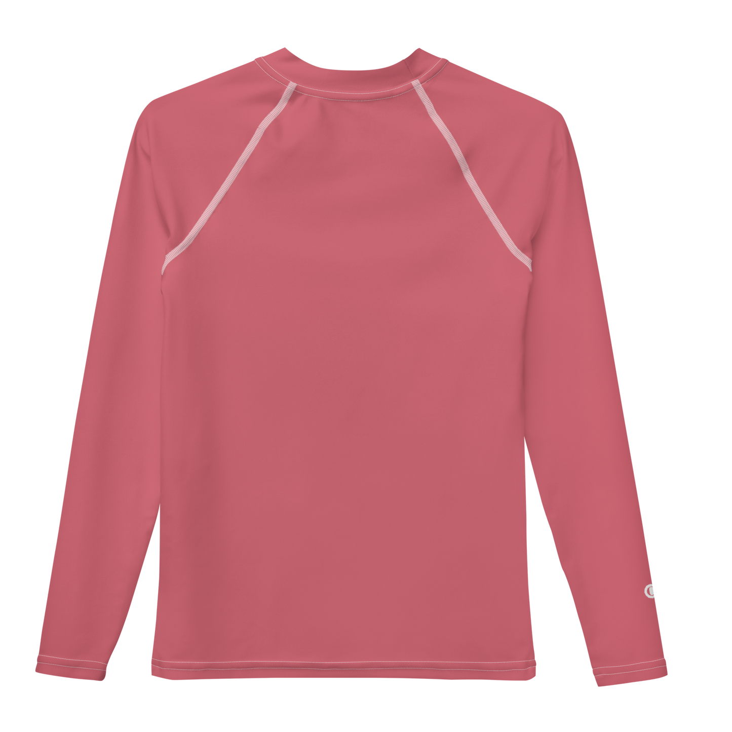 Michigan Upper Peninsula Rash Guard (w/ UP Outline) | Youth - Watermelon Pink