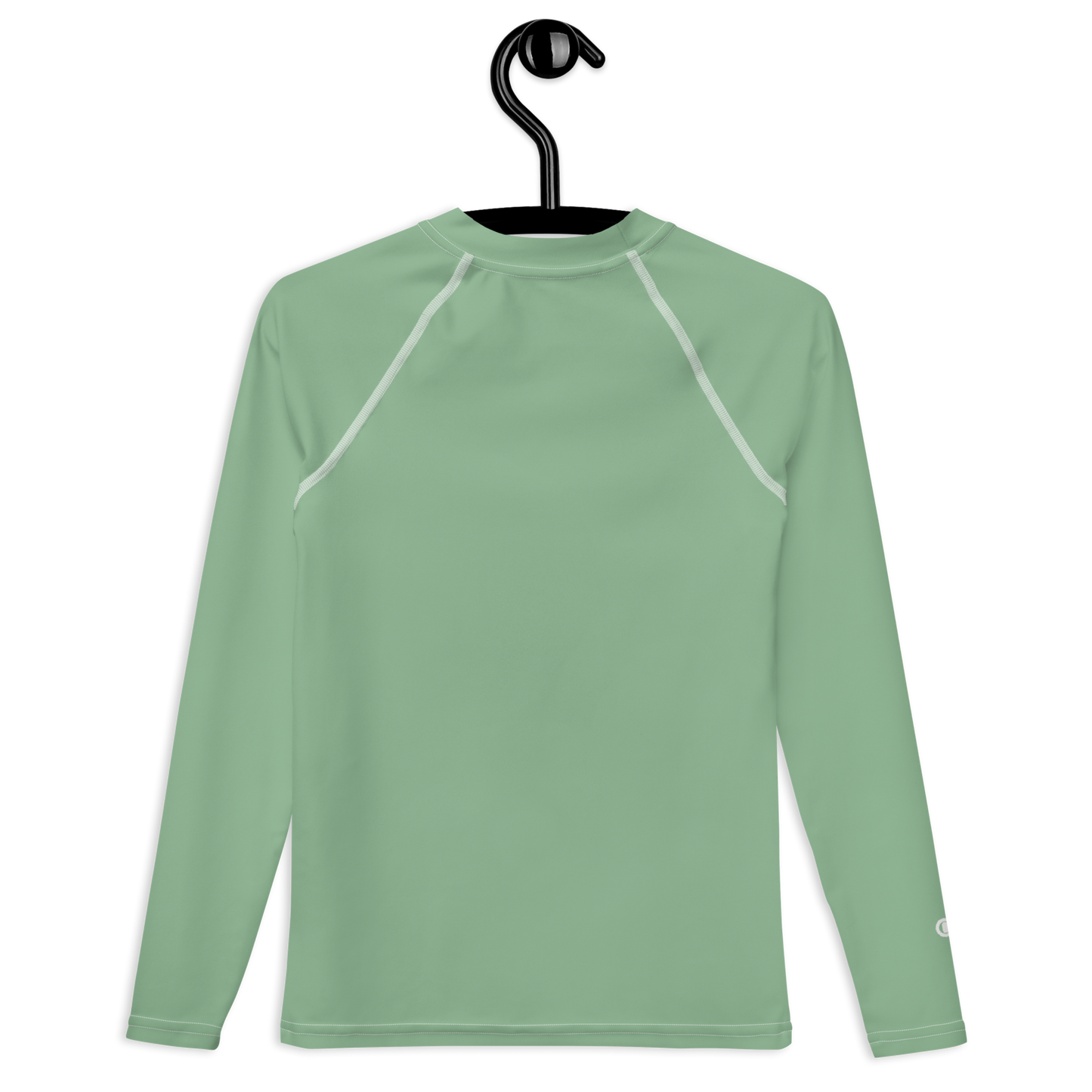 Michigan Upper Peninsula Rash Guard (w/ UP Outline) | Youth - Sea Green