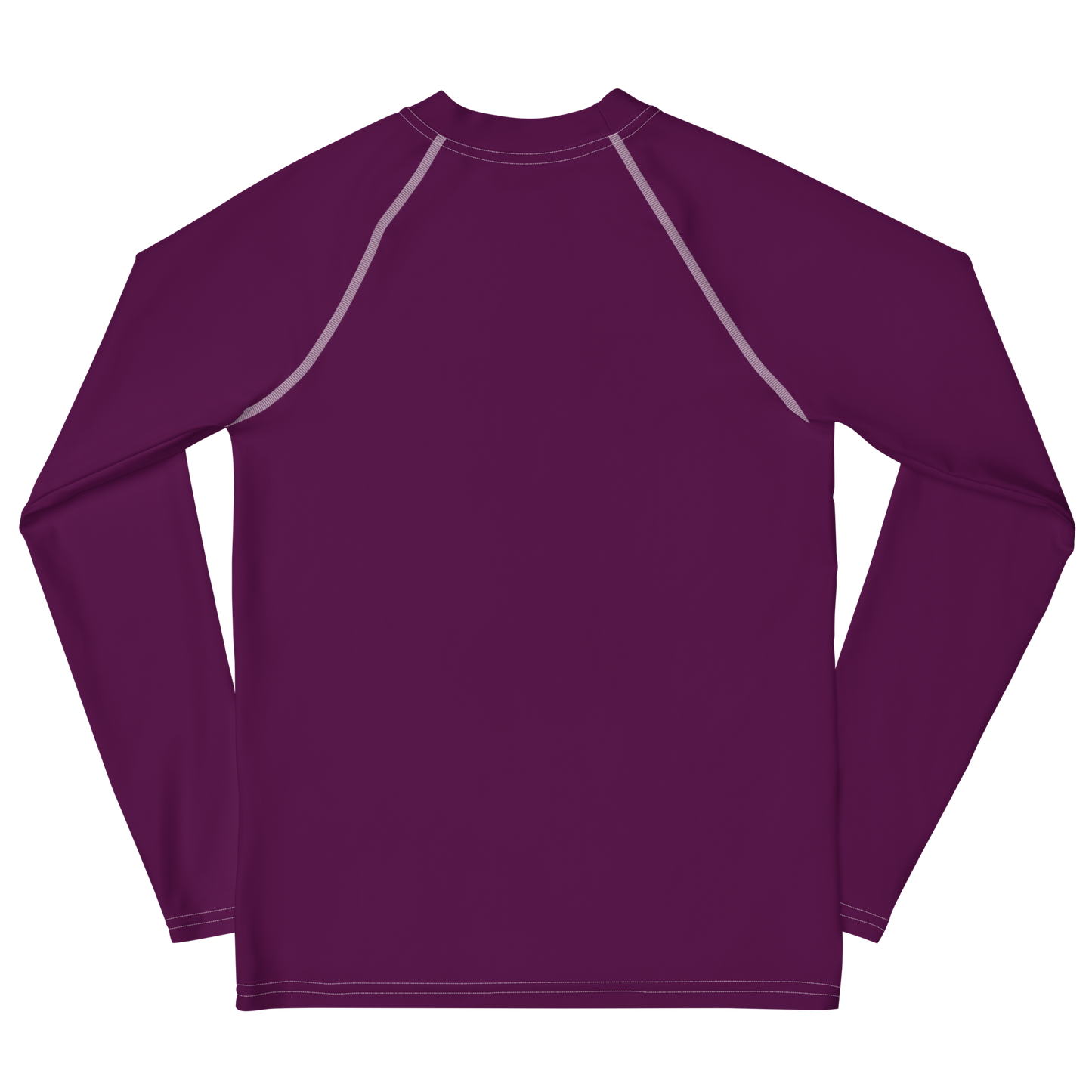 Michigan Upper Peninsula Rash Guard (w/ UP Outline) | Youth - Tyrian Purple