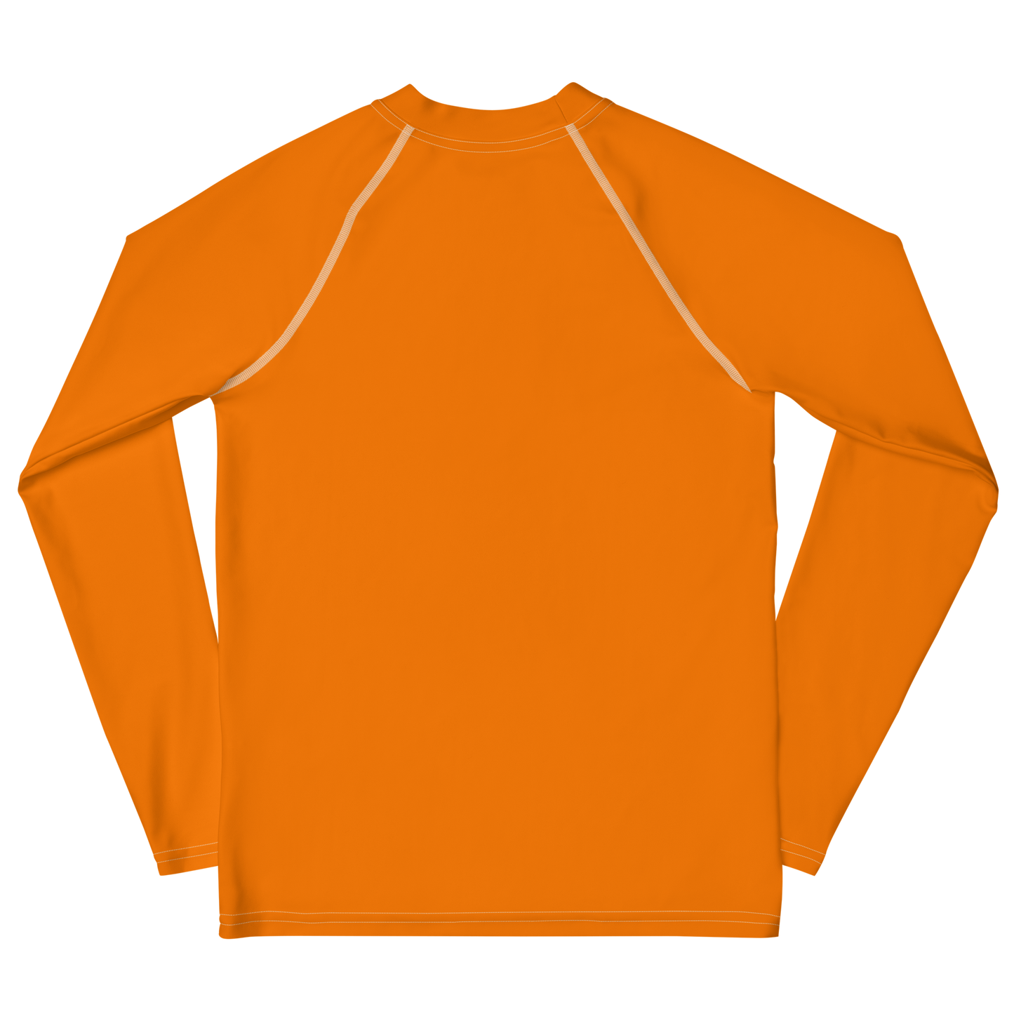 Michigan Upper Peninsula Rash Guard (w/ UP Outline) | Youth - Safety Orange