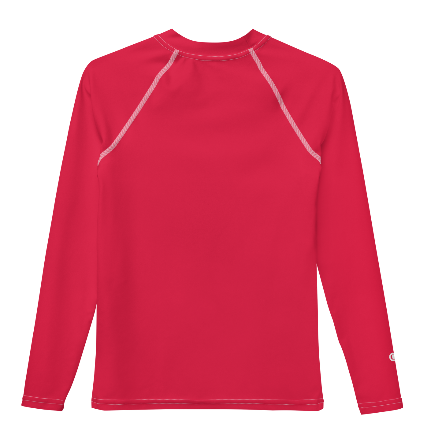 Michigan Upper Peninsula Rash Guard (w/ UP Outline) | Youth - Lighthouse Red