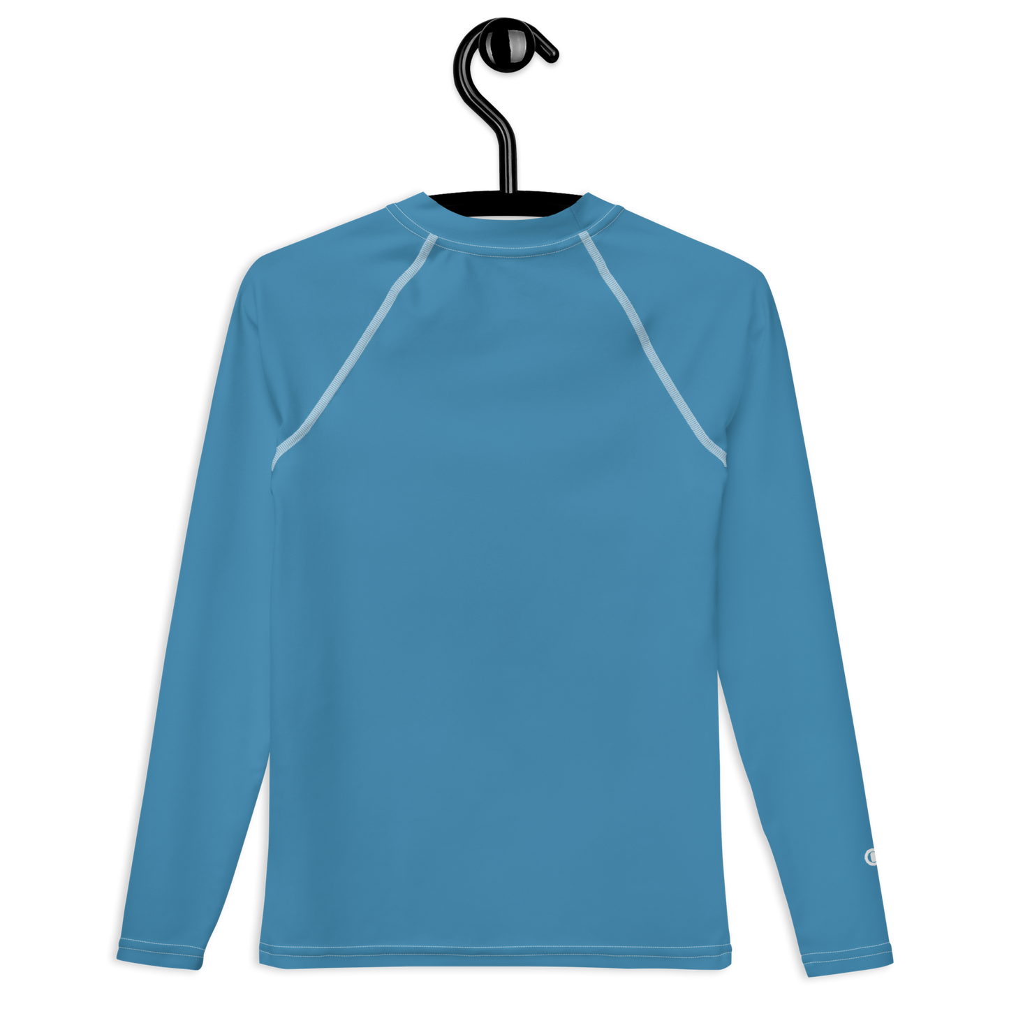 Michigan Upper Peninsula Rash Guard (w/ UP Outline) | Youth - Lake Michigan Blue