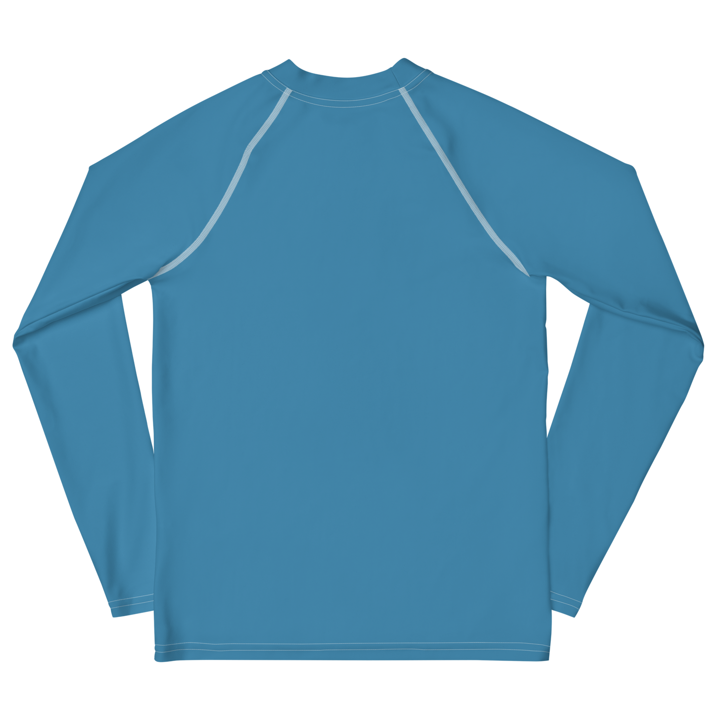 Michigan Upper Peninsula Rash Guard (w/ UP Outline) | Youth - Lake Michigan Blue