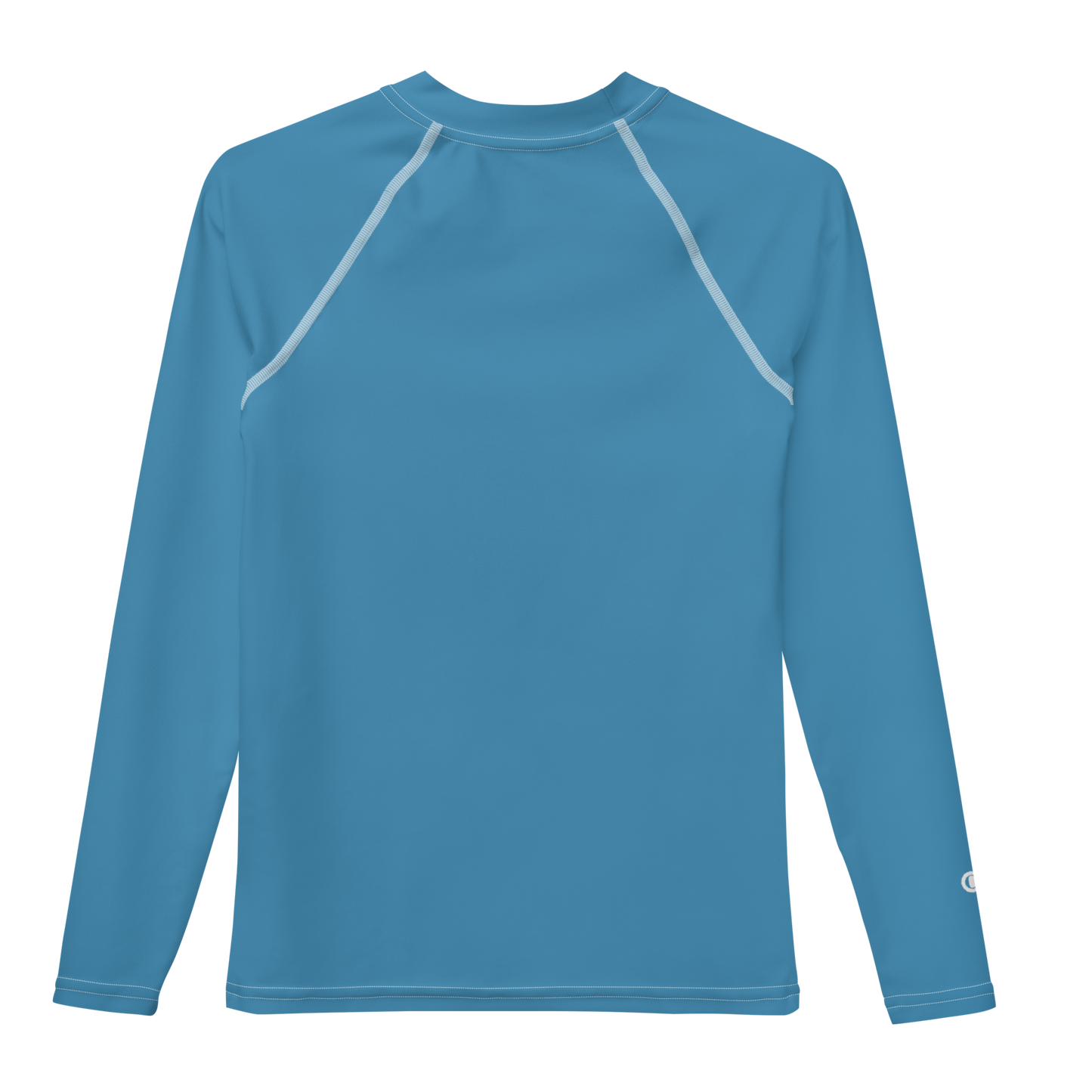 Michigan Upper Peninsula Rash Guard (w/ UP Outline) | Youth - Lake Michigan Blue