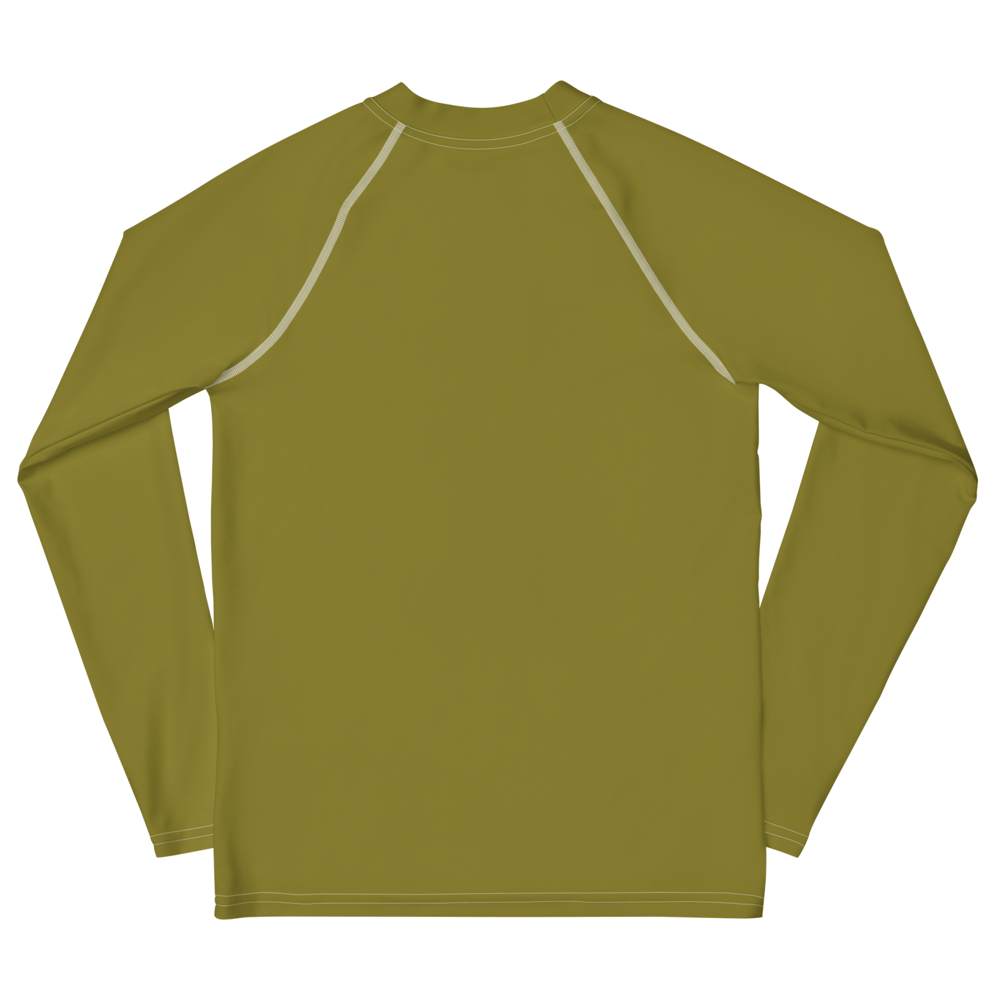 Michigan Upper Peninsula Rash Guard (w/ UP Outline) | Youth - Scrub Gold