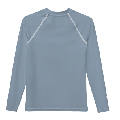 Michigan Upper Peninsula Rash Guard (w/ UP Outline) | Youth - B-24 Grey