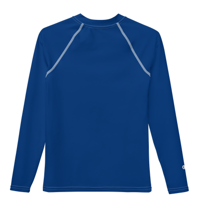 Michigan Upper Peninsula Rash Guard (w/ UP Outline) | Youth - Dearborn Blue