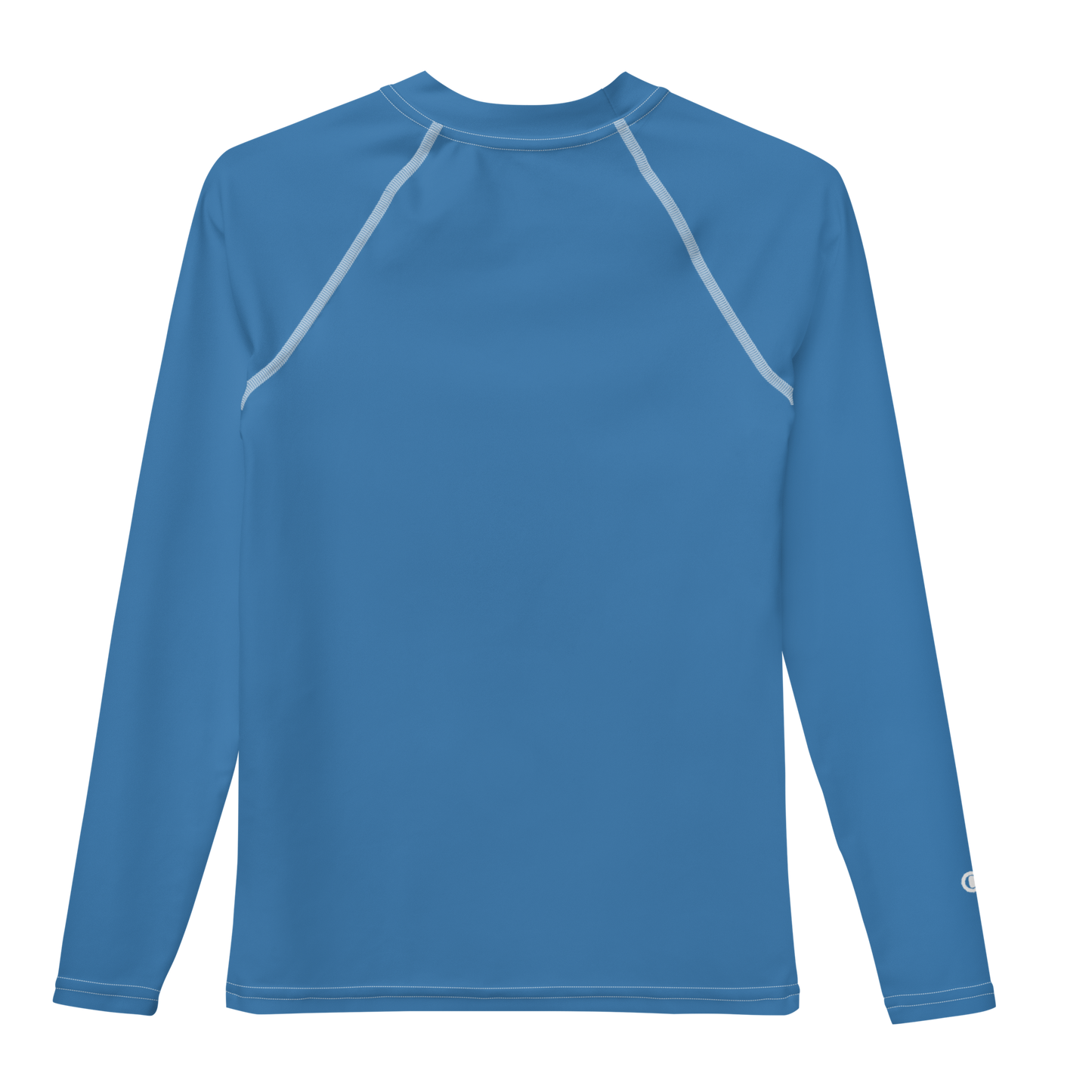 Michigan Upper Peninsula Rash Guard (w/ UP Outline) | Youth - Lake Superior Blue