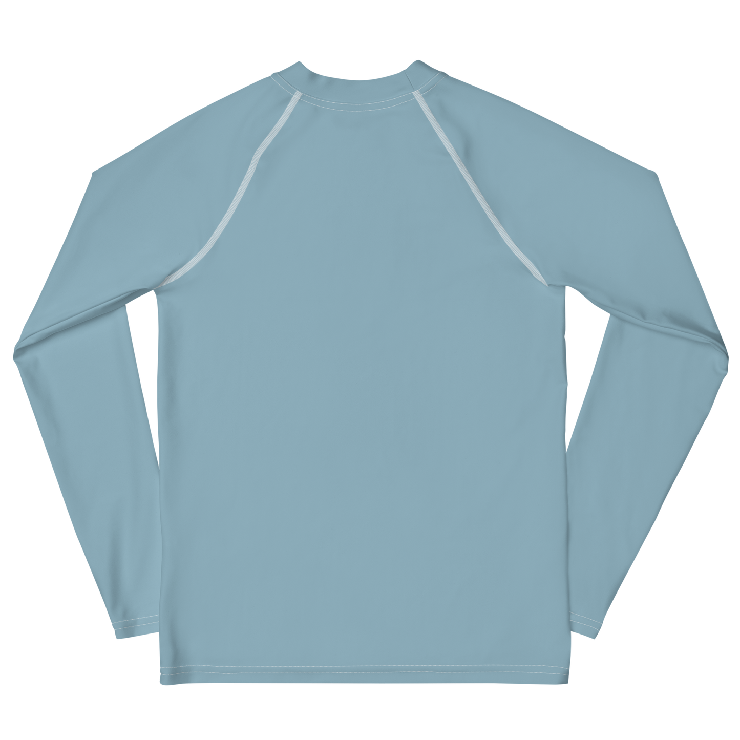 Michigan Upper Peninsula Rash Guard (w/ UP Outline) | Youth - Opal Blue