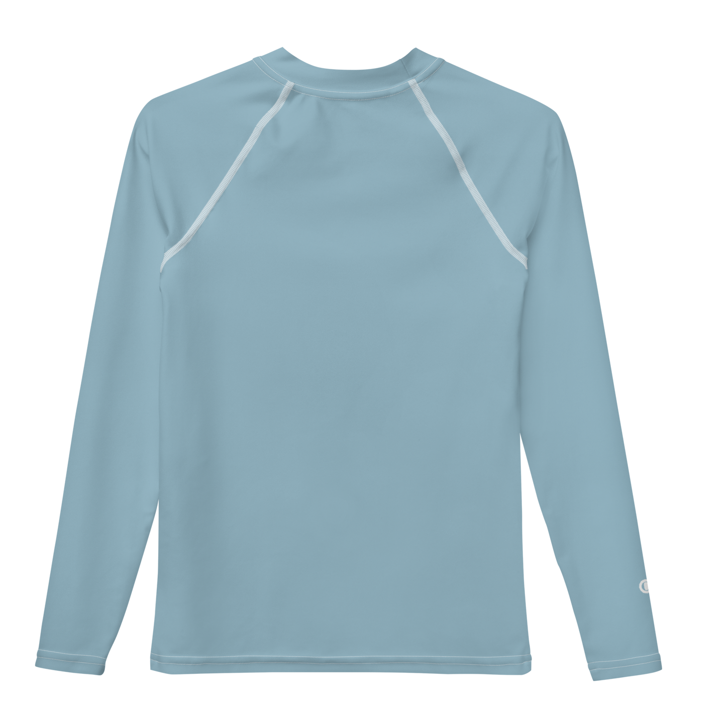 Michigan Upper Peninsula Rash Guard (w/ UP Outline) | Youth - Opal Blue