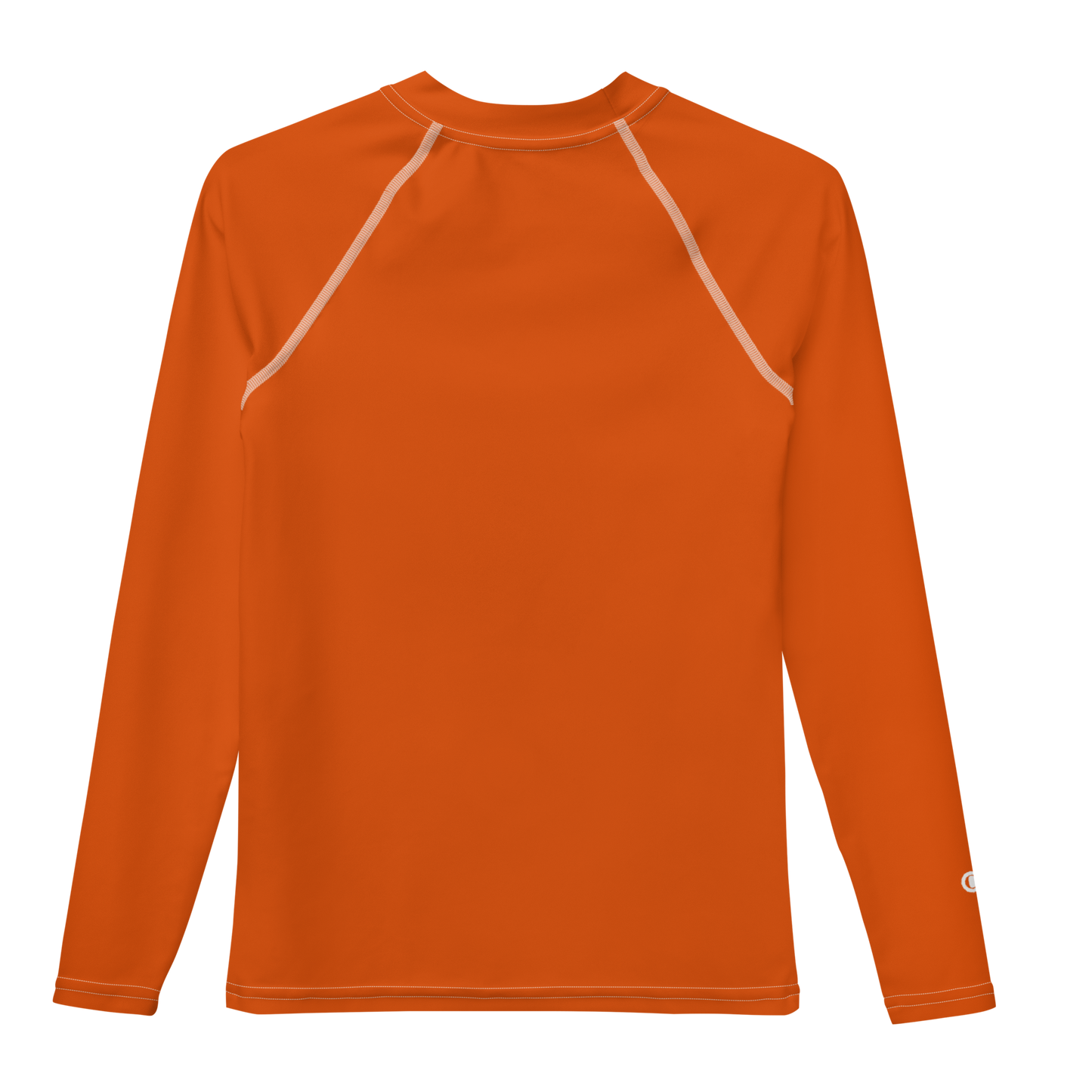 Michigan Upper Peninsula Rash Guard (w/ UP Outline) | Youth - Maple Leaf Orange