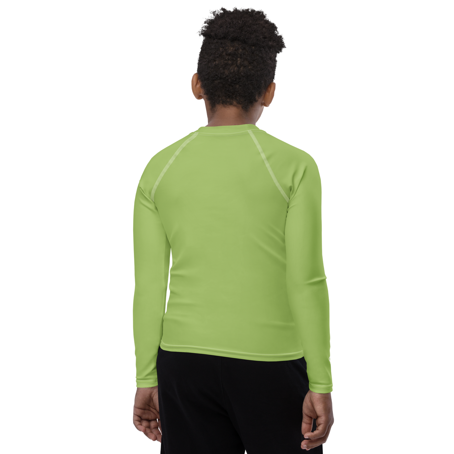 Michigan Upper Peninsula Rash Guard (w/ UP Outline) | Youth - Gooseberry Green