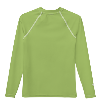 Michigan Upper Peninsula Rash Guard (w/ UP Outline) | Youth - Gooseberry Green