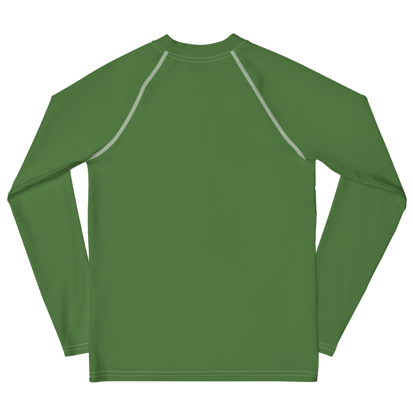 Michigan Upper Peninsula Rash Guard (w/ UP Outline) | Youth - Pine Green