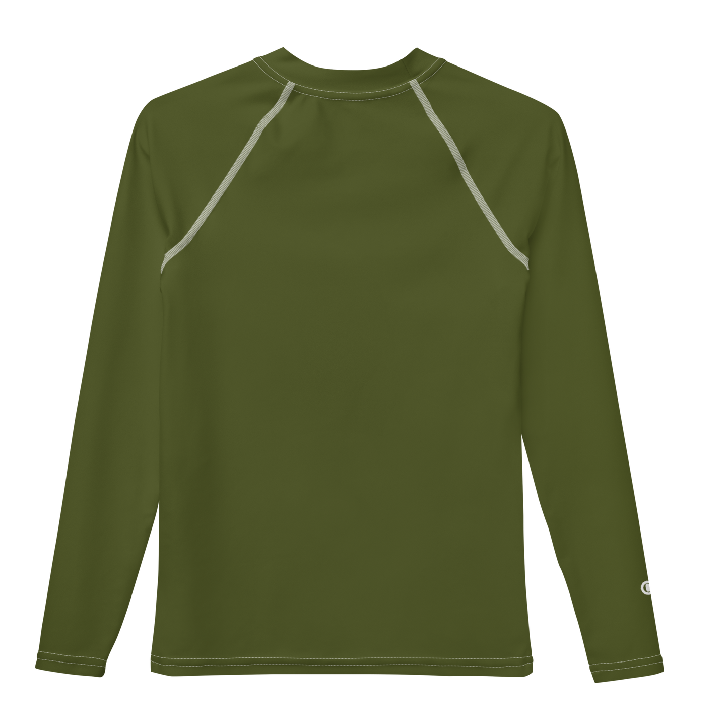 Michigan Upper Peninsula Rash Guard (w/ UP Outline) | Youth - Army Green