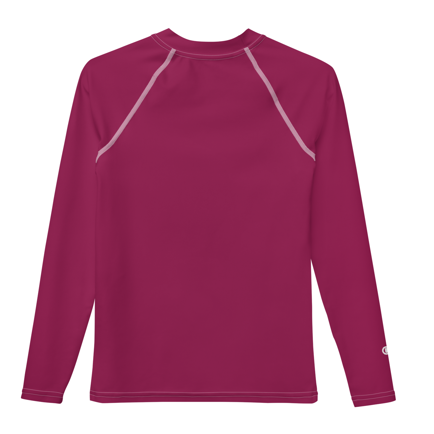 Michigan Upper Peninsula Rash Guard (w/ UP Outline) | Youth - Ruby Red