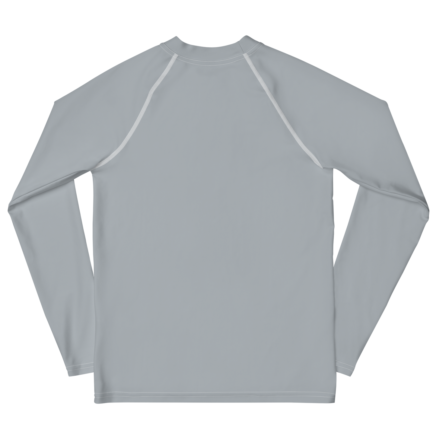 Michigan Upper Peninsula Rash Guard (w/ UP Outline) | Youth - Silver